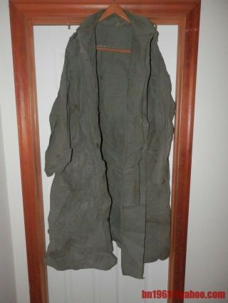 1950 Us Raincoat Size Large