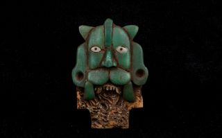 Pre Columbian Mayan Amulet Pendant Aztec_olmec_maya