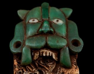 Pre Columbian Mayan Amulet Pendant Aztec_Olmec_Maya 4