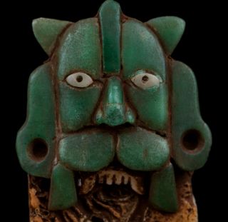 Pre Columbian Mayan Amulet Pendant Aztec_Olmec_Maya 7