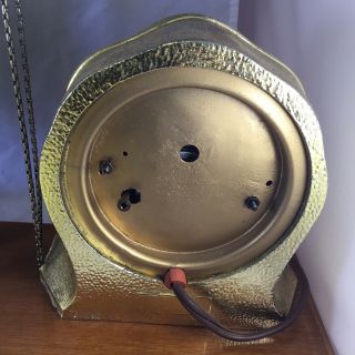Vintage Brass Horse Clock 8