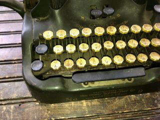 Vintage Oliver No 9 Antique Printype Steampunk Typewriter 3