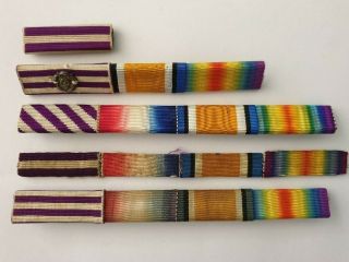 Ww1 Distinguished Flying Cross (dfc) Ribbon Bars