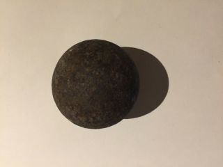 Antique Military Post Medieval Iron Cannon Ball
