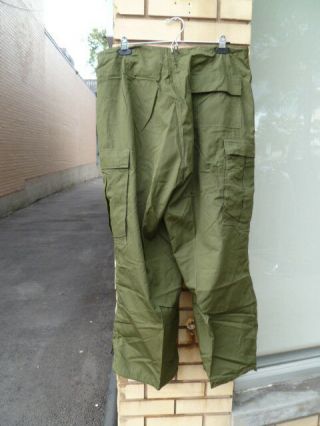 Korea War Era M - 1951 Arctic Trousers Combat Pants Medium Regular with Suspenders 11