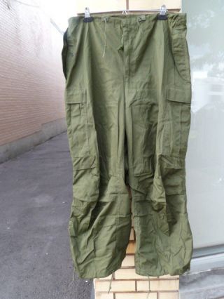 Korea War Era M - 1951 Arctic Trousers Combat Pants Medium Regular with Suspenders 5