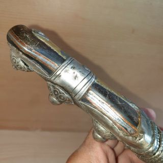 22 Old Rare Antique Islamic Saudi Yemeni Dagger Jambiya Khanjar Bedouin Horn 3