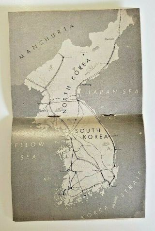 1953 A Pocket Guide to Korea Dept of the Army PG - 3 DA PAM 20 - 180,  Korean War Era 4