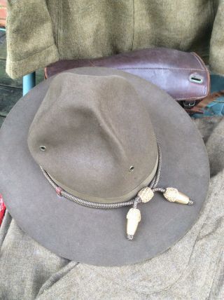 WW1 Uniform Hat (John B Stetson) Pants,  Leggings,  Jacket 5