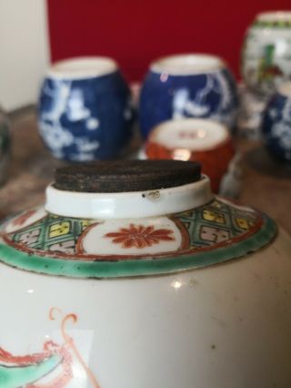7 Antique Chinese Ginger Jar 12