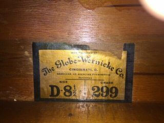 Antique 6 Stackable Oak Barrister Bookcase Globe Wernicke all grade 299 5