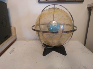 Vintage 1960 ' S Universal Stars Constellations Celestial Globe Clear transparent 5