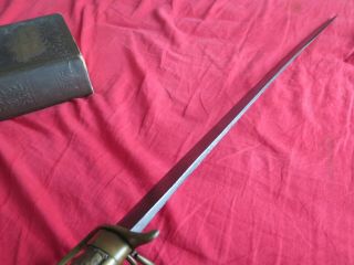 Saber: American Revolutionary War Hanger - Sword: Possibly Dutch: 1760 - 1785 8