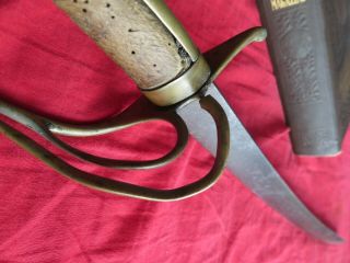 Saber: American Revolutionary War Hanger - Sword: Possibly Dutch: 1760 - 1785 9