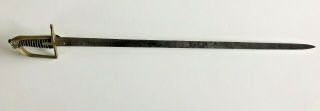 Very Rare Austrian Hungarian Broadsword,  German sword Cavalry,  1614,  Passau wolf 2