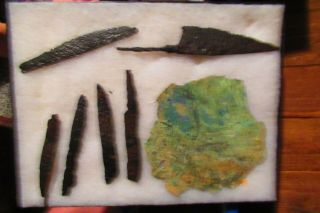 Knives Tools Vernon County Mo C1675 - 1750 Osage River Trading Post