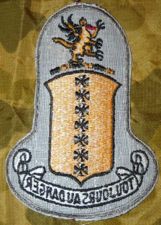 Vintage 1950s US Air Force USAF 17th Bombardment Group Embroidered Patch 2