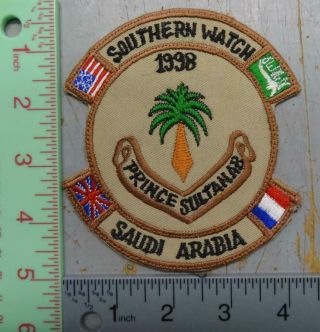 1998 USAF OPERATION SOUTHERN WATCH PATCH - PRINCE SULTAN AIR BASE USP2859 2