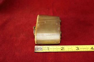 Natural Horn Snuff Box Circa 1700 ' s Revolutionary War era 12