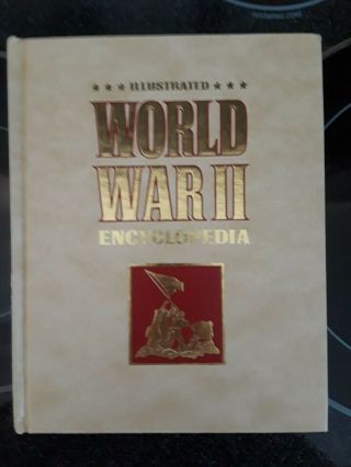 Illustrated World War Ii Ww2 Encyclopedia Limited Edition Rare 28 Vol.  Set