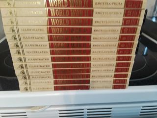 Illustrated World War II WW2 Encyclopedia Limited Edition RARE 28 Vol.  Set 4