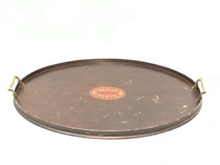 Vintage Kittinger Mahogany Tray 24” X 14”