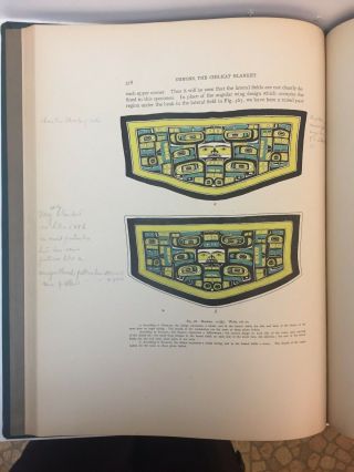 The Chilkat Blanket.  1907 Edition.  By George T.  Emmons & Franz Boas