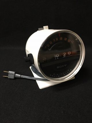 Vintage Sony Alarm Clock Radio Digimatic 6rc - 15 Rare