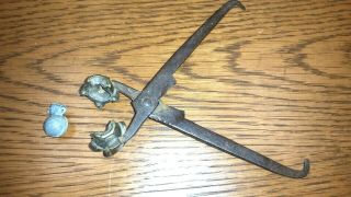 Rare 17th Century Wheellock,  Matchlock Or Early Flintlock Bullet Mold