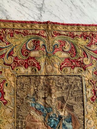Impressive 16th century Italian Renaissance Textile Circa 1550 - Rare 3