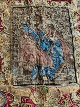 Impressive 16th century Italian Renaissance Textile Circa 1550 - Rare 5
