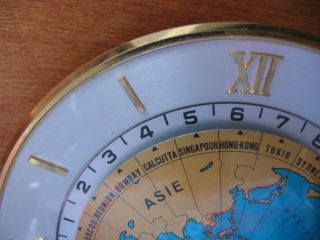 IMH of Swiss 8 Day World Clock 15 Jewel Repair or Parts 10