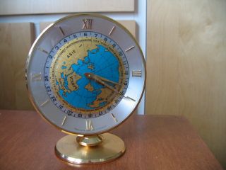 Imh Of Swiss 8 Day World Clock 15 Jewel Repair Or Parts