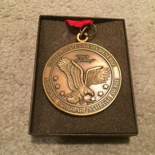 Us Army Reserve National Scholar/ Athlete Award Boxed Medal