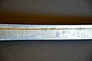 Very Rare French Gernadier sword,  model 1735,  Louis XV of France 4