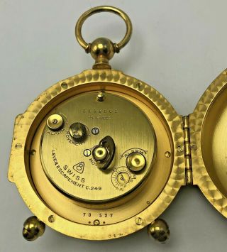 IMHOF Trianon 15 Jewels Swiss Alarm Clock Parts Only 8