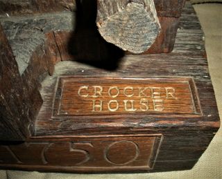 ANTIQUE c.  1750 CROCKER TAVERN HOUSE RELIC BARNSTABLE CAPE COD MASSACHUSETTS vafo 10