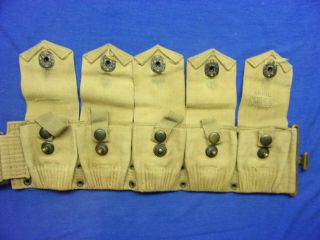 WWI US M1910 MILLS CARTRIDGE BELT 11