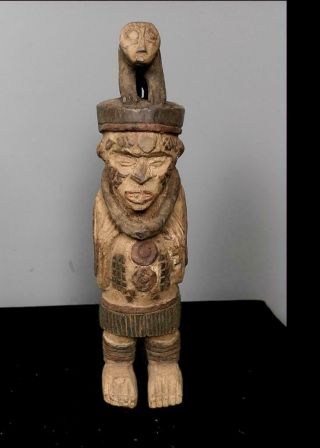 Old Tribal Kuyu Ancestor Figure - Congo