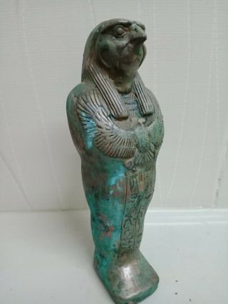 Horus Symbol Of Good And Justice Civilization Of Ancient Egypt.  Bronze