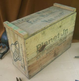 Vintage Planet Jr.  No.  4 Seeder Unit In Crate 10