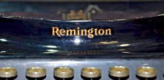 ANTIQUE REMINGTON STANDARD VISIBLE WRITER/TYPEWRITER,  w/ Case 4