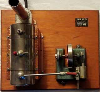 Vintage Rare Jensen 5 Steam Engine 115 Volt 450 Watt