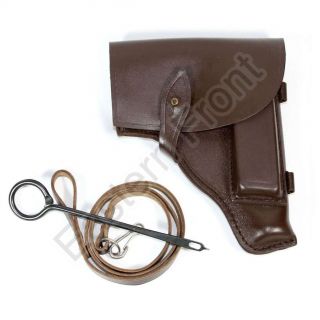 Soviet ☭ Makarov Pm Pistol Belt Holster With Accessories ☭ Marked