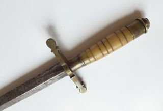 Early American or European Naval dirk US navy dagger sword knife 2