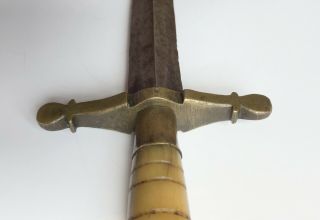 Early American or European Naval dirk US navy dagger sword knife 7