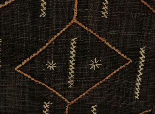 Kuba Raffia Textile Handwoven Congo African Art 39 Inches WAS $69.  00 2