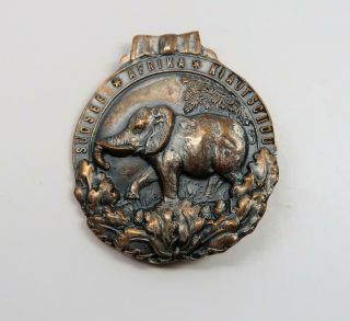 Ww1 German Imperial Badge Ww2 Afrika Service Military Kolonial Medal Pin Award