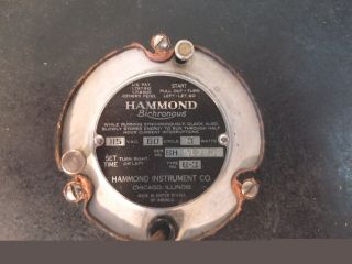 Hammond B - 3 Bichronous Postal Telegraph Wall Clock 2