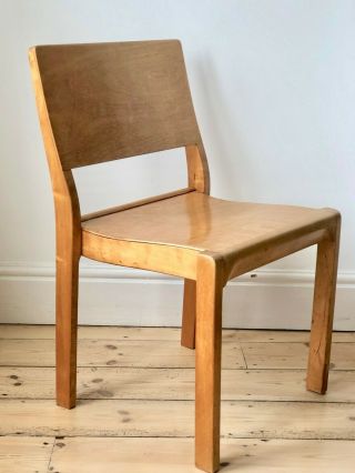 Early 30s Alvar Aalto Model 611 Chair For Finmar.  Mid Century Scandinavian